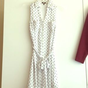 Express anchor shirt dress